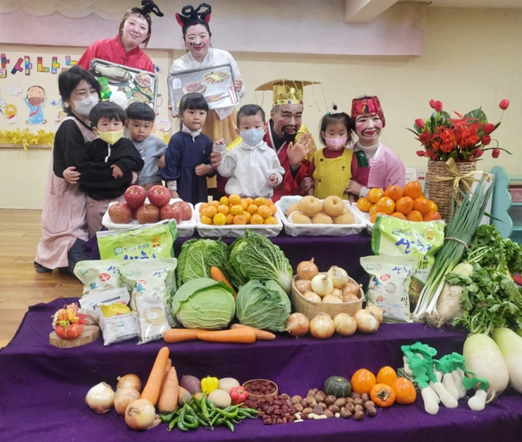부설어린이집 – 추수감사나눔..